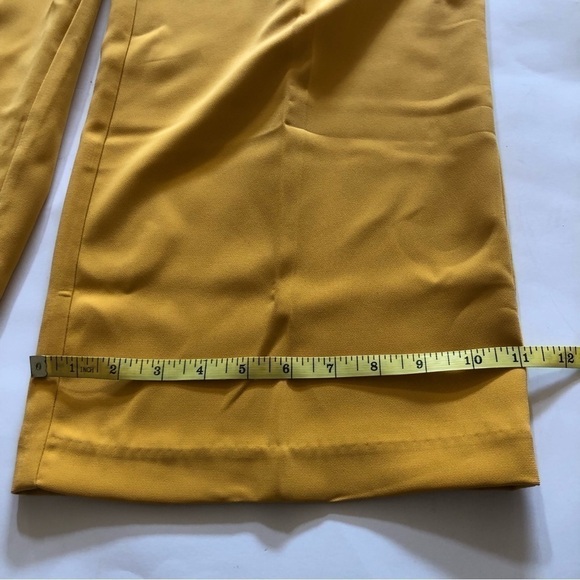 Sergio Hudson x Target Yellow High-Waist Wide Leg Tailored Trousers - Size XS - Picture 16 of 16